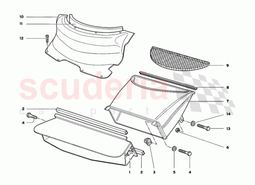 Part Diagram for Lamborghini 0074004842