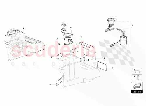 Part Diagram for Lamborghini 470201021H