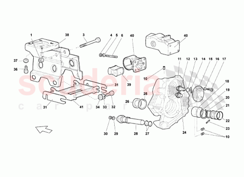 Part Diagram for Lamborghini N122902
