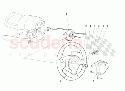Part Diagram for Lamborghini 410419091N