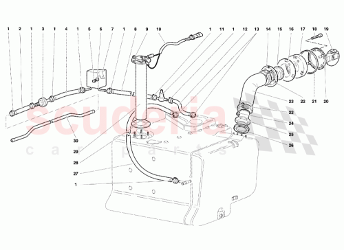 Part Diagram for Lamborghini 006235263