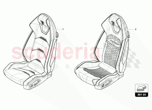 Part Diagram for Lamborghini 4T0881012BB