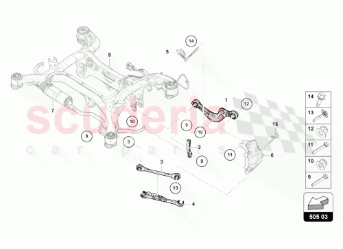 Part Diagram for Lamborghini N10684301