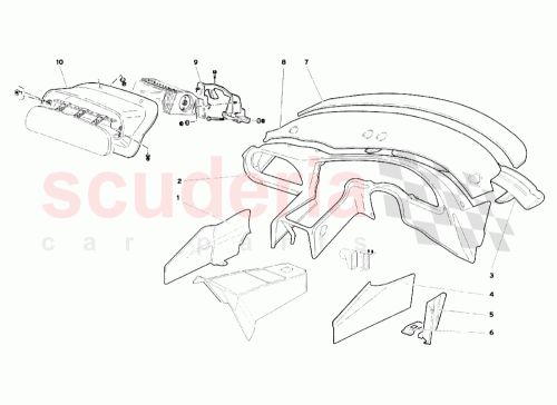 Part Diagram for Lamborghini 0069004108