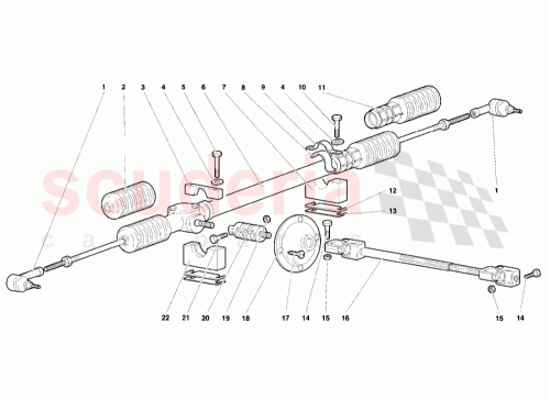 Part Diagram for Lamborghini 008101045