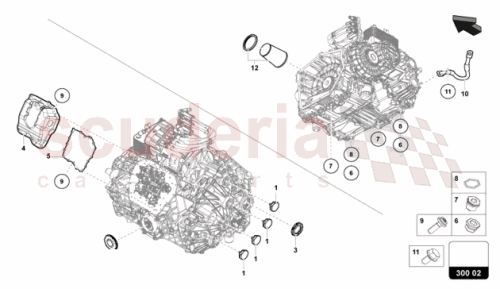 Part Diagram for Lamborghini 47B971237A