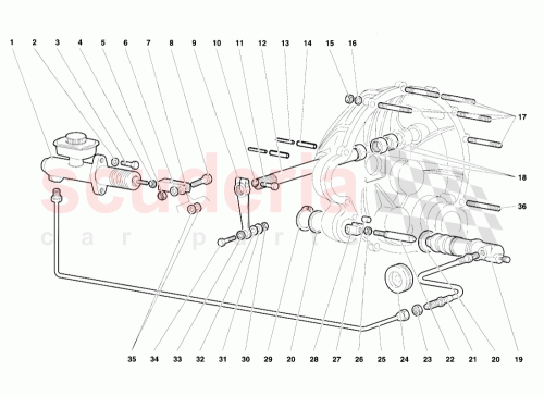 Part Diagram for Lamborghini 008522204