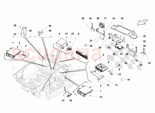Part Diagram for Lamborghini 408971258B