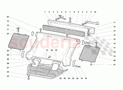 Part Diagram for Lamborghini 009410218