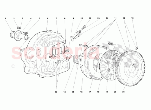 Part Diagram for Lamborghini 002134891