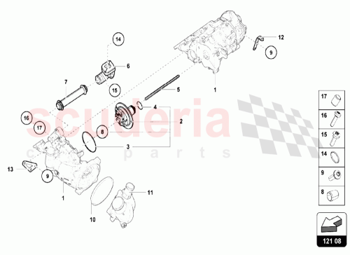 Part Diagram for Lamborghini N10451408