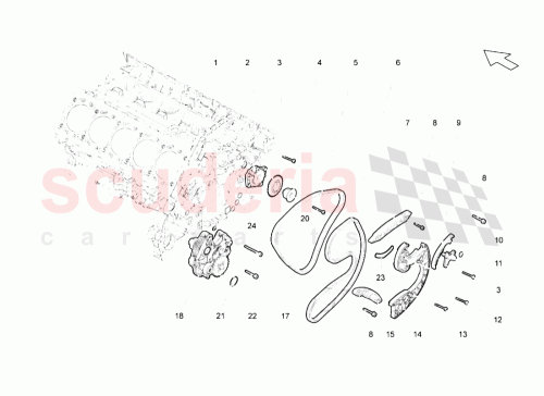 Part Diagram for Lamborghini N447068