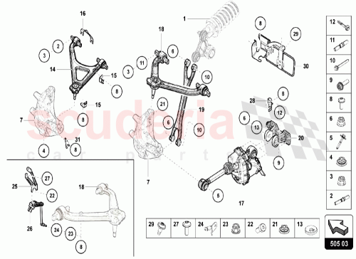 Part Diagram for Lamborghini 470501429D