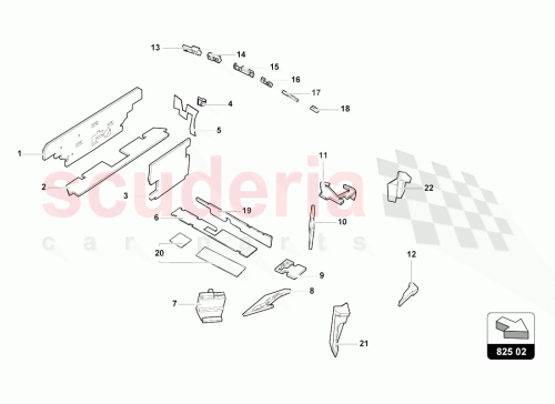 Part Diagram for Lamborghini 4T0863902B
