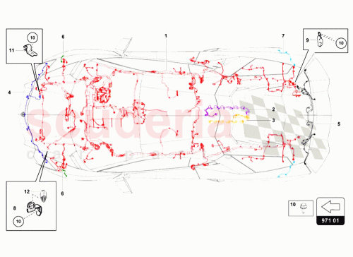 Part Diagram for Lamborghini 07M971627A