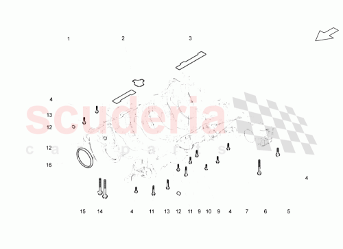 Part Diagram for Lamborghini N91097501
