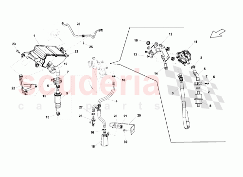 Part Diagram for Lamborghini 407201187
