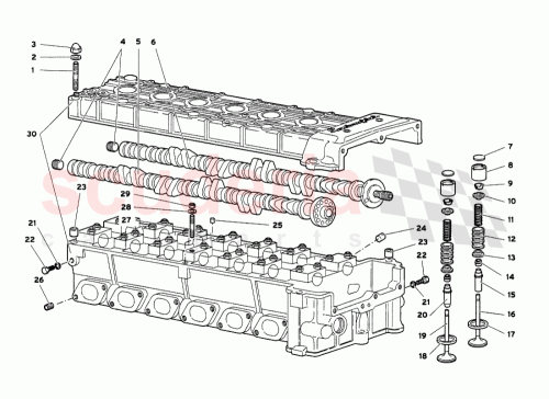 Part Diagram for Lamborghini 001237071