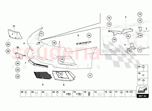 Part Diagram for Lamborghini 470807129A