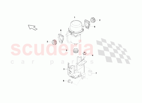 Part Diagram for Lamborghini 403612363