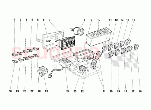 Part Diagram for Lamborghini 006027080