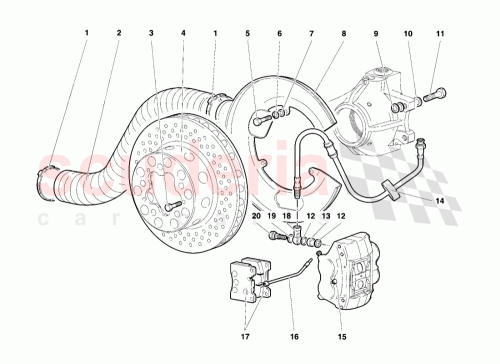 Part Diagram for Lamborghini 003230719