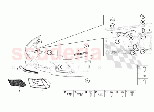 Part Diagram for Lamborghini 470853745
