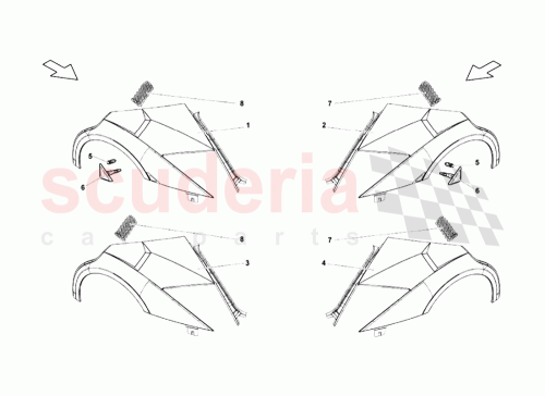 Part Diagram for Lamborghini 429821105