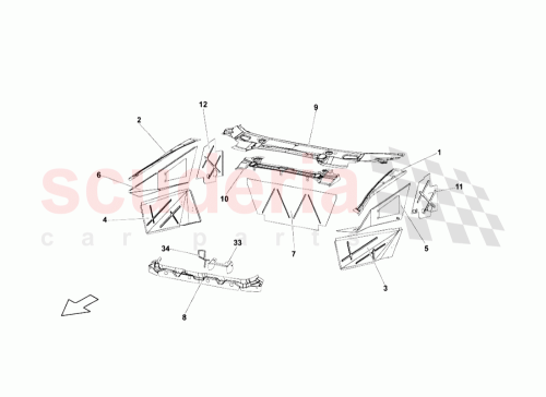 Part Diagram for Lamborghini 410805597