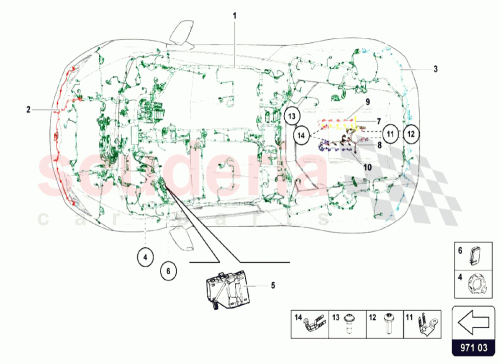 Part Diagram for Lamborghini N10196103