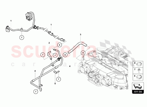 Part Diagram for Lamborghini 470810323C