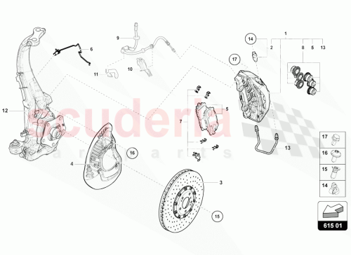 Part Diagram for Lamborghini WHT004572