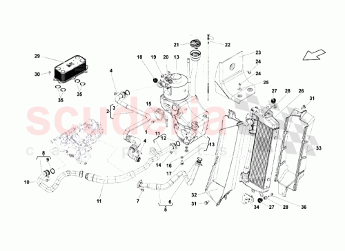 Part Diagram for Lamborghini N91069701