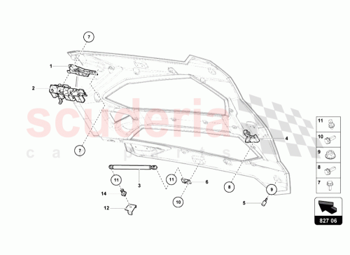 Part Diagram for Lamborghini 475827066