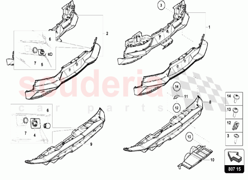 Part Diagram for Lamborghini 470919289B