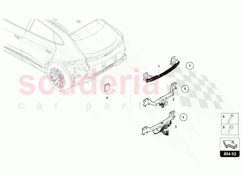 Part Diagram for Lamborghini N91039802