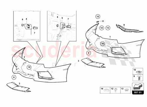 Part Diagram for Lamborghini 470807891