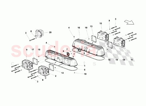 Part Diagram for Lamborghini N10124308