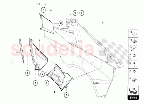 Part Diagram for Lamborghini 470122194E