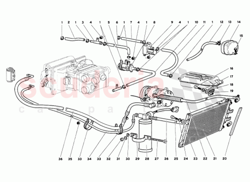 Part Diagram for Lamborghini 0045007990