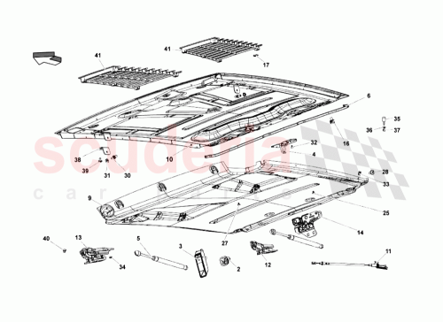 Part Diagram for Lamborghini 400813395