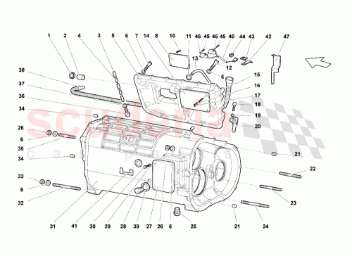 Part Diagram for Lamborghini N01021626