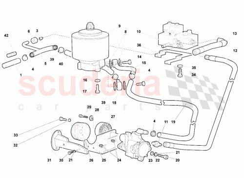 Part Diagram for Lamborghini 0040009516