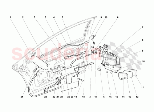 Part Diagram for Lamborghini 410837964