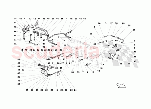 Part Diagram for Lamborghini 07M131493A