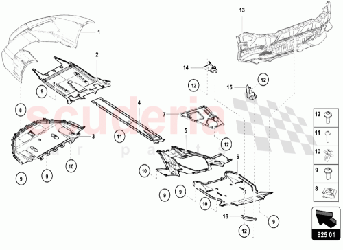 Part Diagram for Lamborghini N91042303