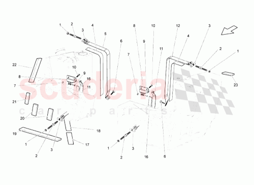 Part Diagram for Lamborghini 400201657A