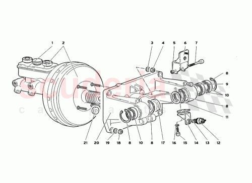 Part Diagram for Lamborghini 0042001530