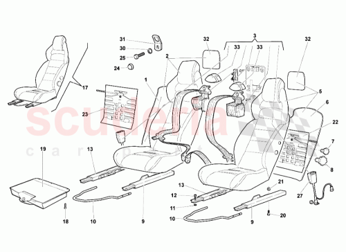 Part Diagram for Lamborghini 0075013685