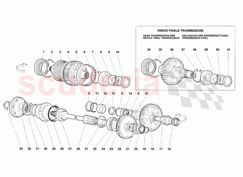 Part Diagram for Lamborghini 002436927